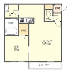 クレステージ手稲の物件間取画像